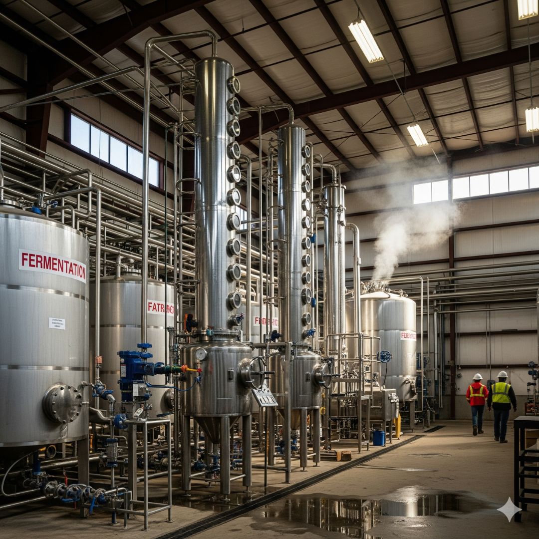 Ethanol Distillery Unit